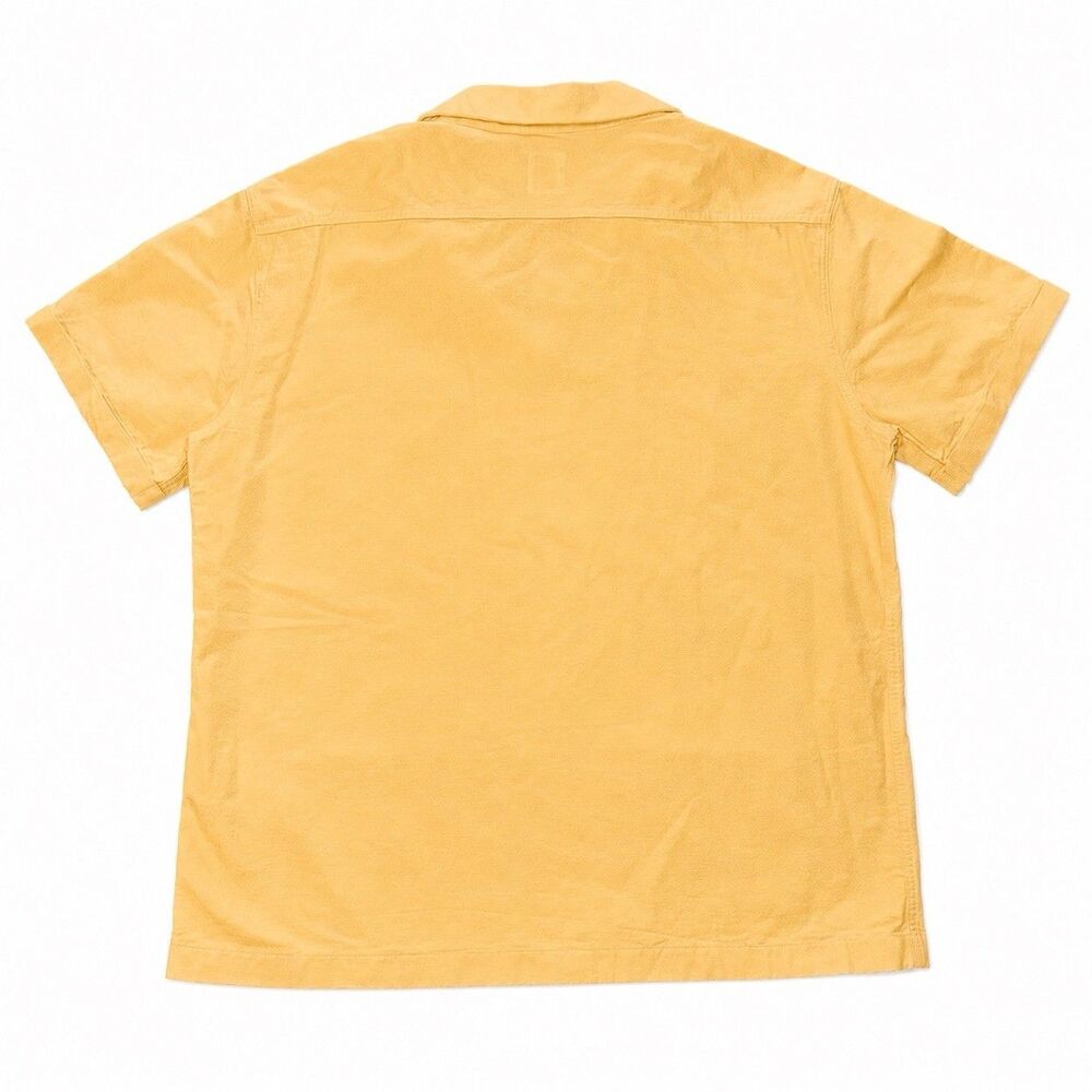 Levis LVC Denim Family Camp Shirt Mens Large Cornsilk Yellow Sanforized - Picture 4 of 7